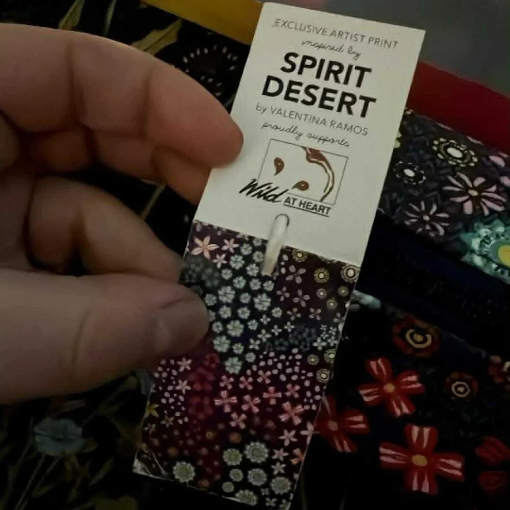 Sakroots Pencil Case - spirit desert by valentina ramos - style 108766 - NEW